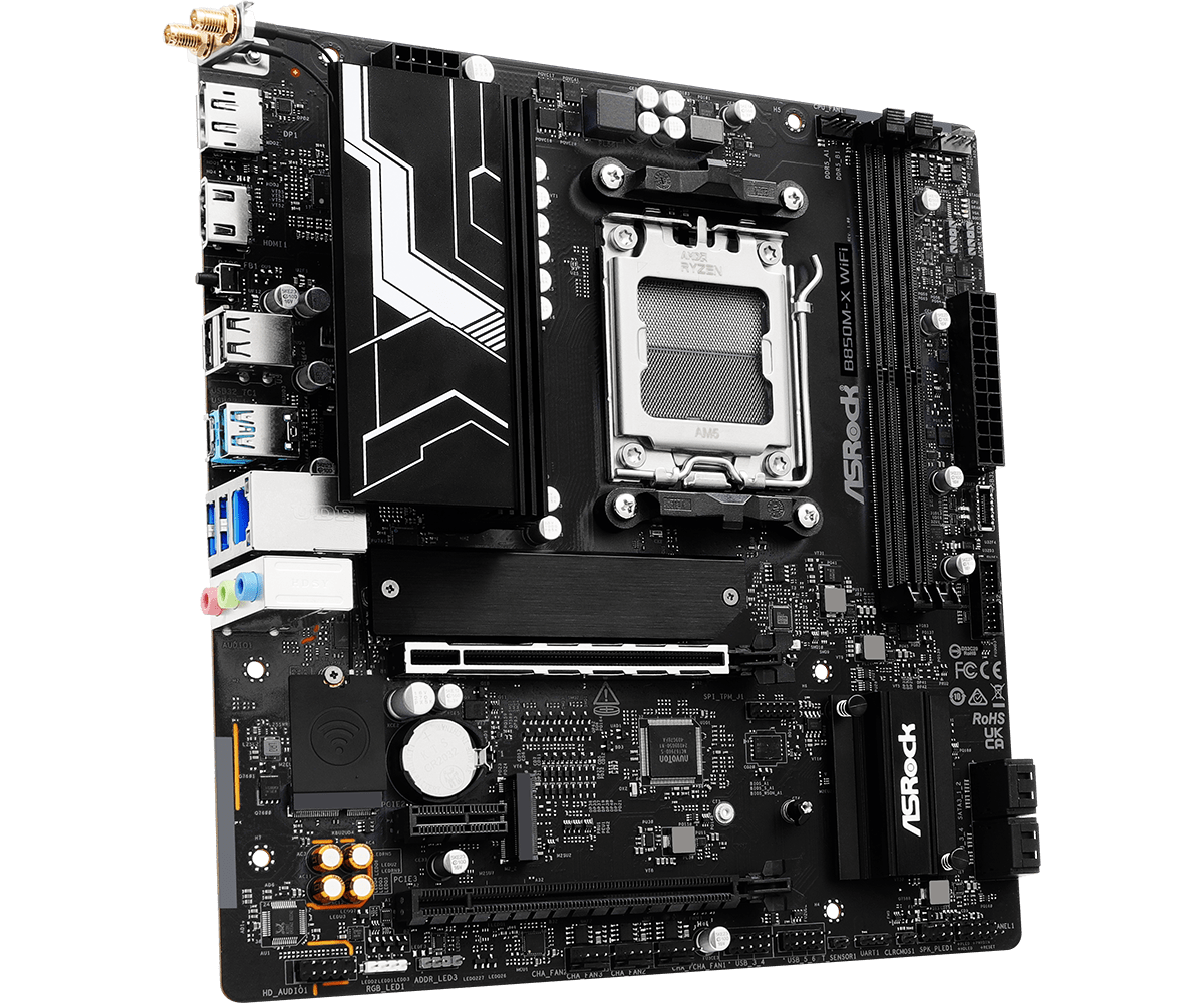 ASROCK New B850M-X WIFI 6E AMD - огляд і ціна X870E Atx Motherboard